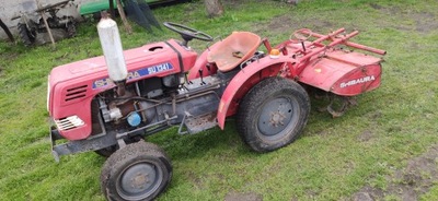 traktorek shibaura SU 1341 4x4 glebogryzarka nie iseki kubota