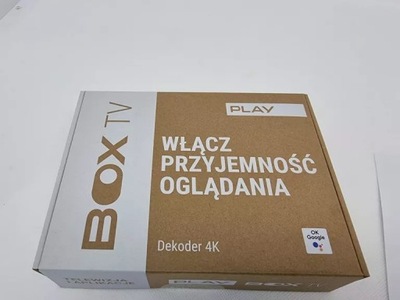 DEKODER PLAY BOX TV 4K KOMPLET