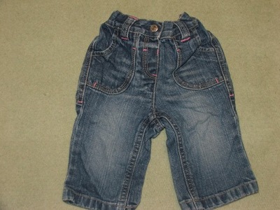 Spodnie jeansowe 3-6m NEXT