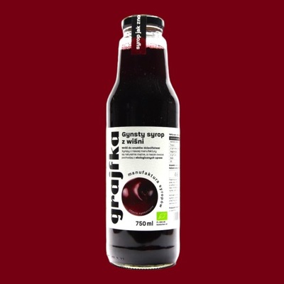 Bio Syrop Wiśniowy Grajfka 750 ml