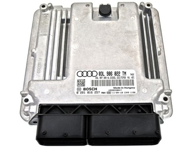 Ecu audi a4 allroad 2.0 tdi 03l906022tm 0281016257 фото №1