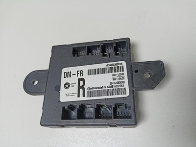 Dodge challenger 2015+ модуль блок управления дверь правый p68353602ab фото №1