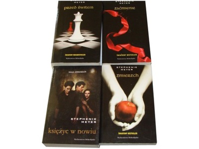 Saga Zmierzch 1-4 Stephenie Meyer