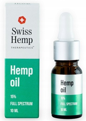 SWISS HEMP OLEJEK KONOPNY CBD 15% 10 ml