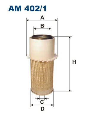 FILTRO AIRE FILTRON AM402/1 C18436  