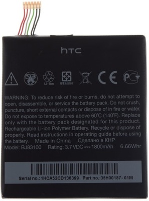 Bateria Htc One X BJ831001800mAh