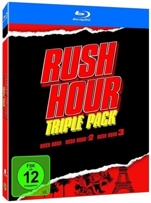 Godziny Szczytu 1-3 [3 Blu-ray] Rush Hour: Trylogia /1-2 z Napisy PL/