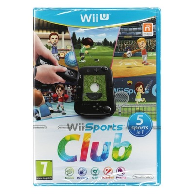 Wii Sports Club | Nintendo Wii U | UNIKAT | NOWA | FOLIA | PAL | UKV