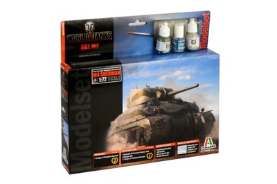 Italeri 74002 WoT - M4 SHERMAN - Roll Out Set