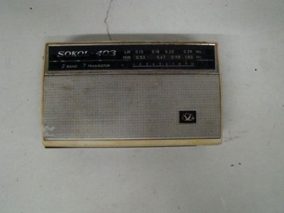 RADIO radioodbiornik SOKOL 403 ZSRR
