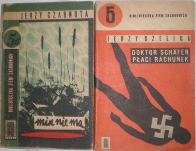 seria BIBLIOTECZKA ZIEM ZACHODNICH - 2 książki