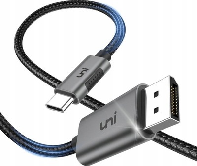 KABEL ADAPTER UNI USB-C DISPLAYPORT 4K 60 HZ 1,8M