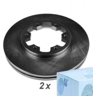 Тормозные диски тормозные вентилируемые перед do nissan terrano ii фото №1