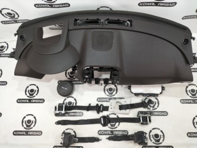 Jaguar f-pace приборная панель консоль подушка безопасности подушки безопасности ремни оригинал демонтаж фото №1