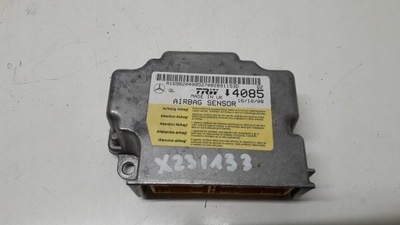Mercedes модуль датчик подушка безпеки a1698200408 фото №1