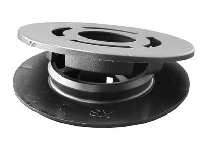 5x кліпса стопор килимок чорний vag фото №1