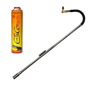 PALNIK GAZOWY ELICO Long Weed burner +1gaz 600ml