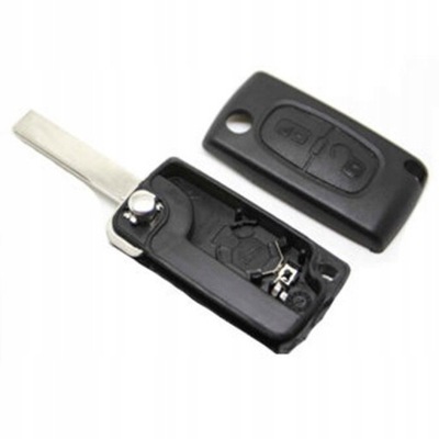 Citroen c2 c3 c4 c5 c6 c8 ключ pilot корпус фото №1