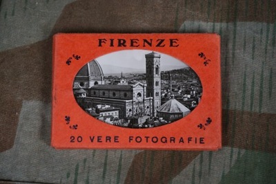 Florencja album zdjęć 20szt Włochy lata 30te