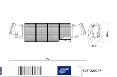 BLUE PRINT FILTRAS ORO PORSCHE 911 911 TARGA 3.0 3.4 3.8 