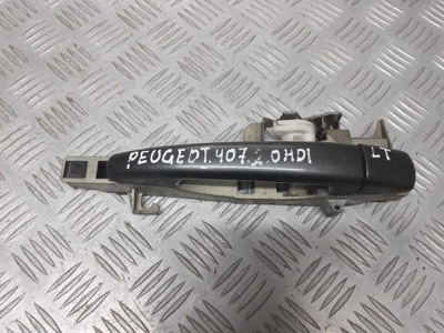 Ручка левая задняя наружная peugeot 407 фото №1