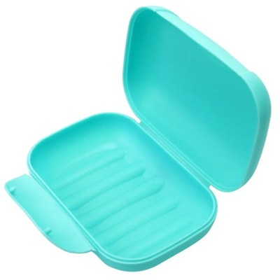 Soap Dish with Lid Oval Soap Box Super Sealed Storage Box Waterproof