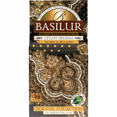 Basilur Ceylon Original czarna herbata liściasta 100g