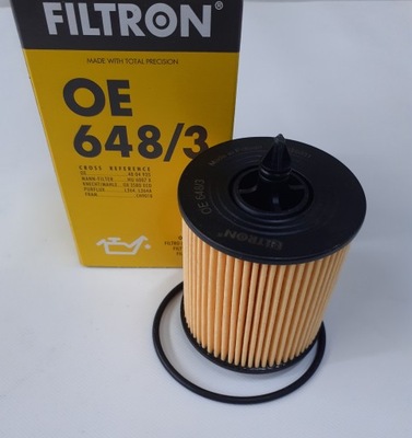 FILTRON OE 648/3 FILTRO ACEITES - OPEL 2.0TURBO (NFT, NHT)  