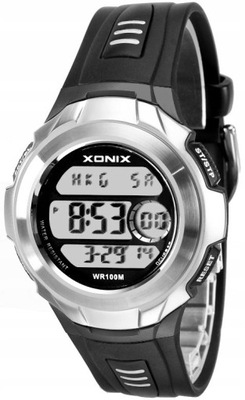Męski Sportowy Zegarek XONIX Stoper Timer WR100m