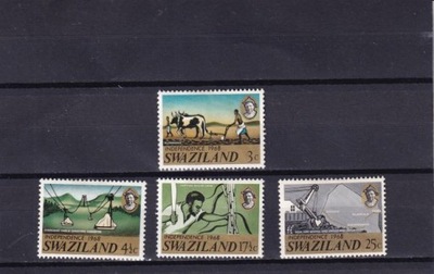 Kolonie angielskie . 1968 . Swaziland*