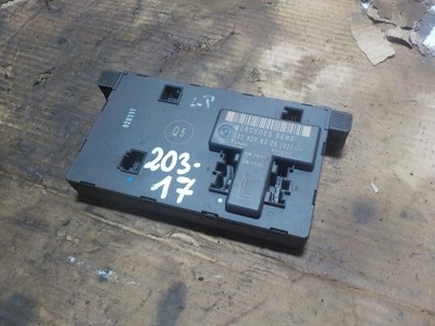 Mercedes w203 блок управления модуль дверь 2038206326 фото №1
