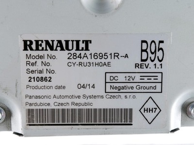 Модуль камеры scenic iii 284a16951r фото №1