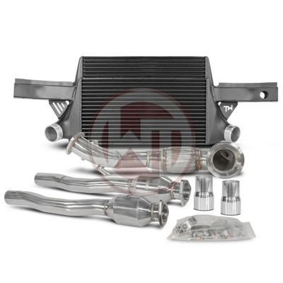 WAGNER TUNING KOMPLEKTAS INTERCOOLER DONWPIPE Z KAT. EVO3 AUDI RS3 8P 2.5TFSI 