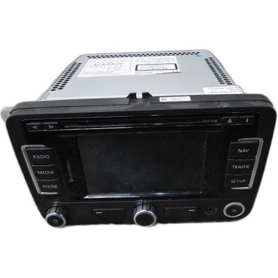 Радио navi rns 315 seat alhambra 7n 7n0 5p0035191e фото №1