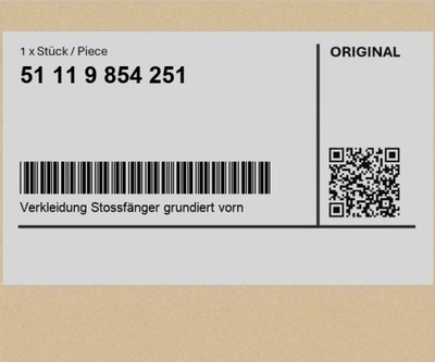 Набір aero. передній performance, грунт. bmw 4 g23 convertible lci фото №1