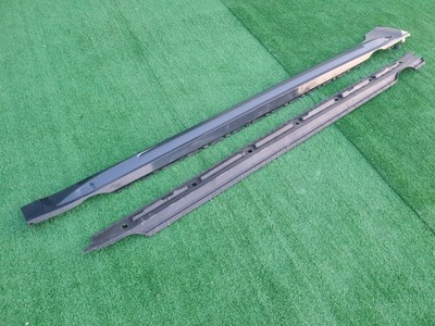 Audi a1 cross молдинг накладка порог левая 82a фото №1