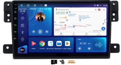 RADIO ANDROID NAVIGATION XQ430S QLED CARPLAY SUZUKI GRAND VITARA 2 II 05-14  