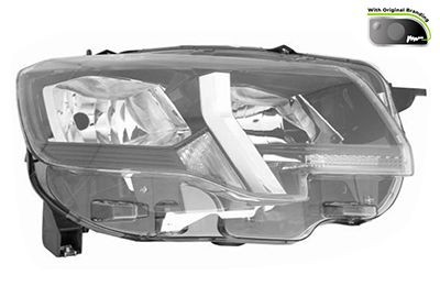 Van wezel 4091962v фара правый do peugeot rifter mpv фото №1