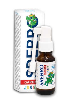 Srebro Koloidalne gardło Junior 20 ml - Nelfarma