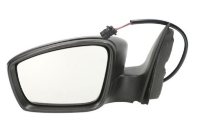 Skoda rapid 2012-2016 дзеркало ліва 5 pin чорні фото №1