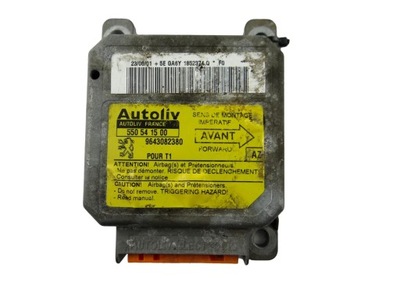 Модуль датчик подушка безопасности peugeot 206 cc фото №1