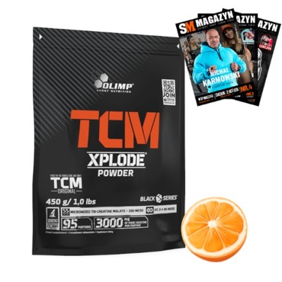 OLIMP TCM XPLODE JABŁCZAN KREATYNY W PROSZKU 450g