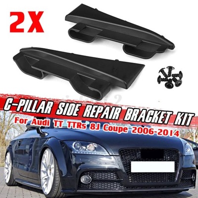 2PCS 8J8898283 Car Rear Trunk Parcel Shelf Luggage Cover C-Style Sid~51513 