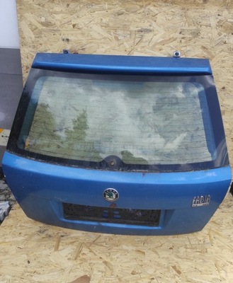 Кришка багажника задня skoda fabia 2 10- фото №1