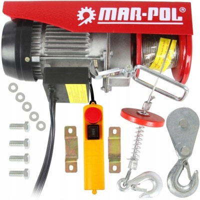 WYCIĄGARKA WCIĄGARKA ELEKTRYCZNA LINOWA 150/300KG