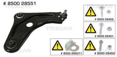 VARILLA PEUGEOT PARTE DELANTERA 207 06- CITROEN C3 PICASSO 09- DERECHO 850028551  