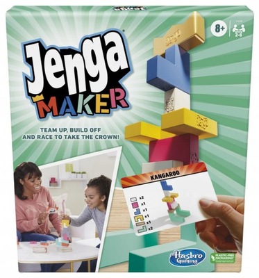 Jenga Maker Gra Zręcznościowa F4528 Hasbro