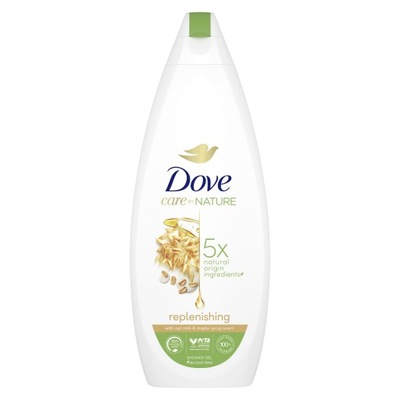 DOVE Żel pod prysznic care nature replenish 600ML