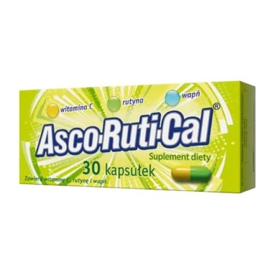 ASCORUTICAL WITAMINA C 30 KAPSUŁEK