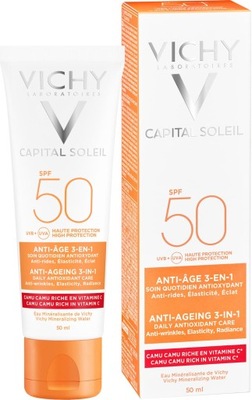 VICHY Capital Soleil krem SPF50 Anti-Age 50ml